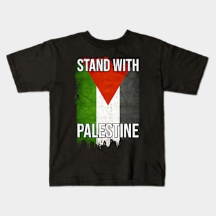 Stand with Palestine Kids T-Shirt